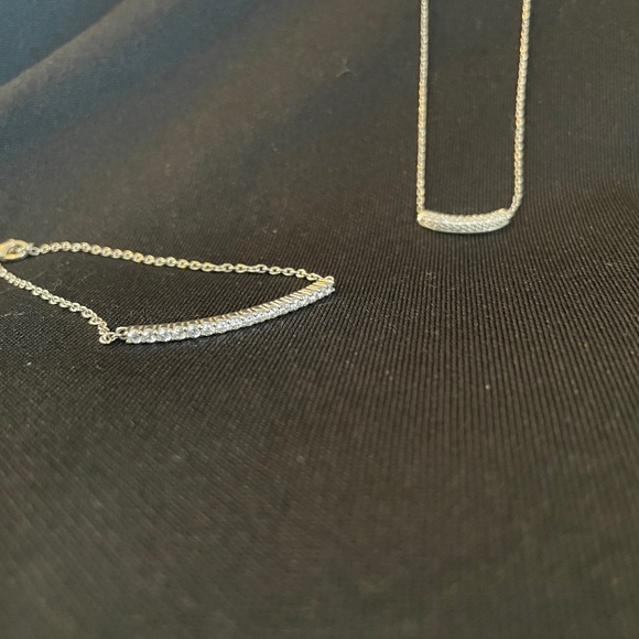 Silpada Holiday Bling Necklace and Bracelet Set - Picture 1 of 5